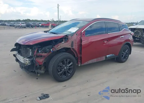 2018 Nissan Murano Sv from USA, damaged, VIN 5N1AZ2MG1JN201547
